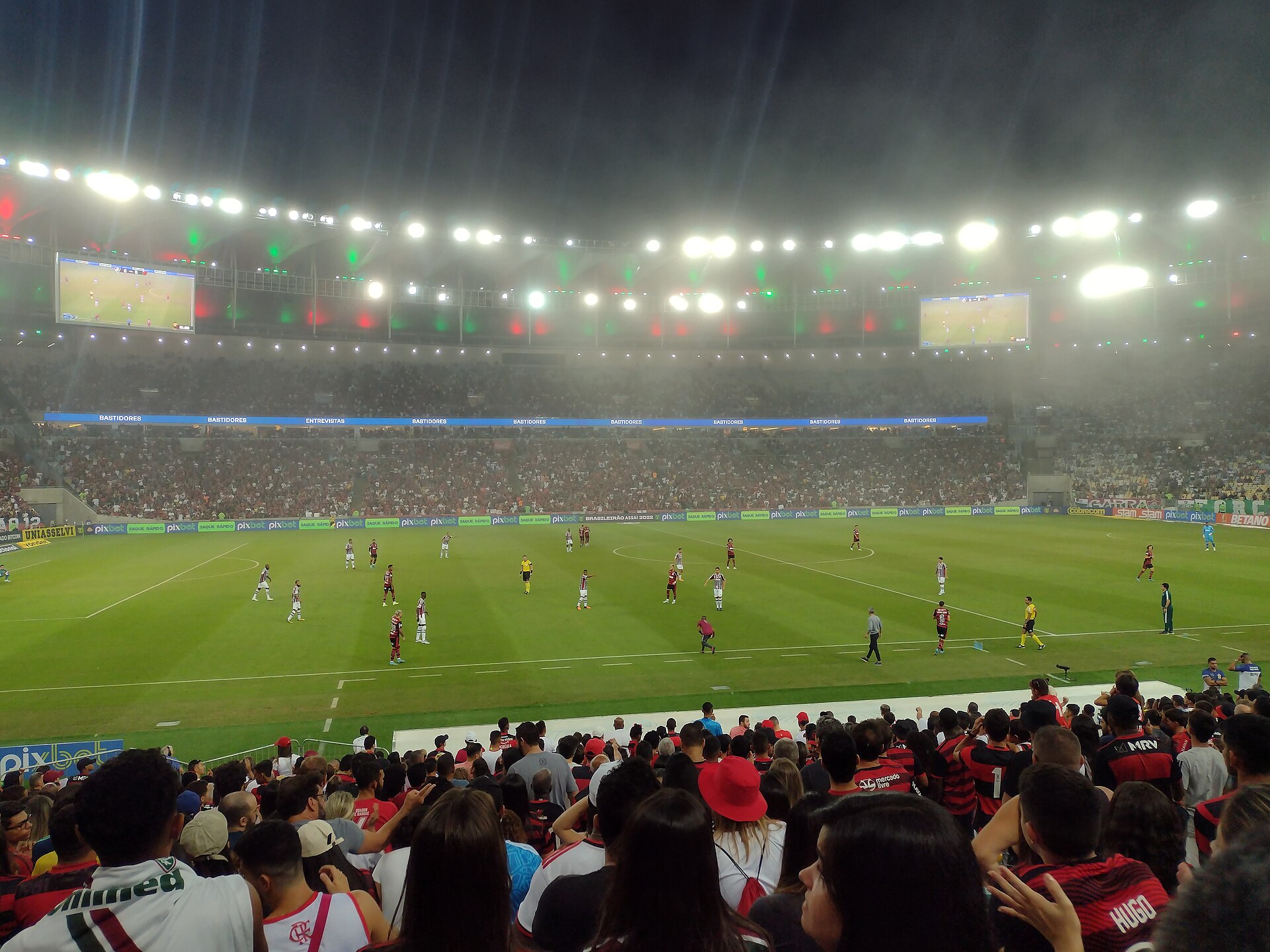 Maracanã em dia de Flamengo vs  Fluminense