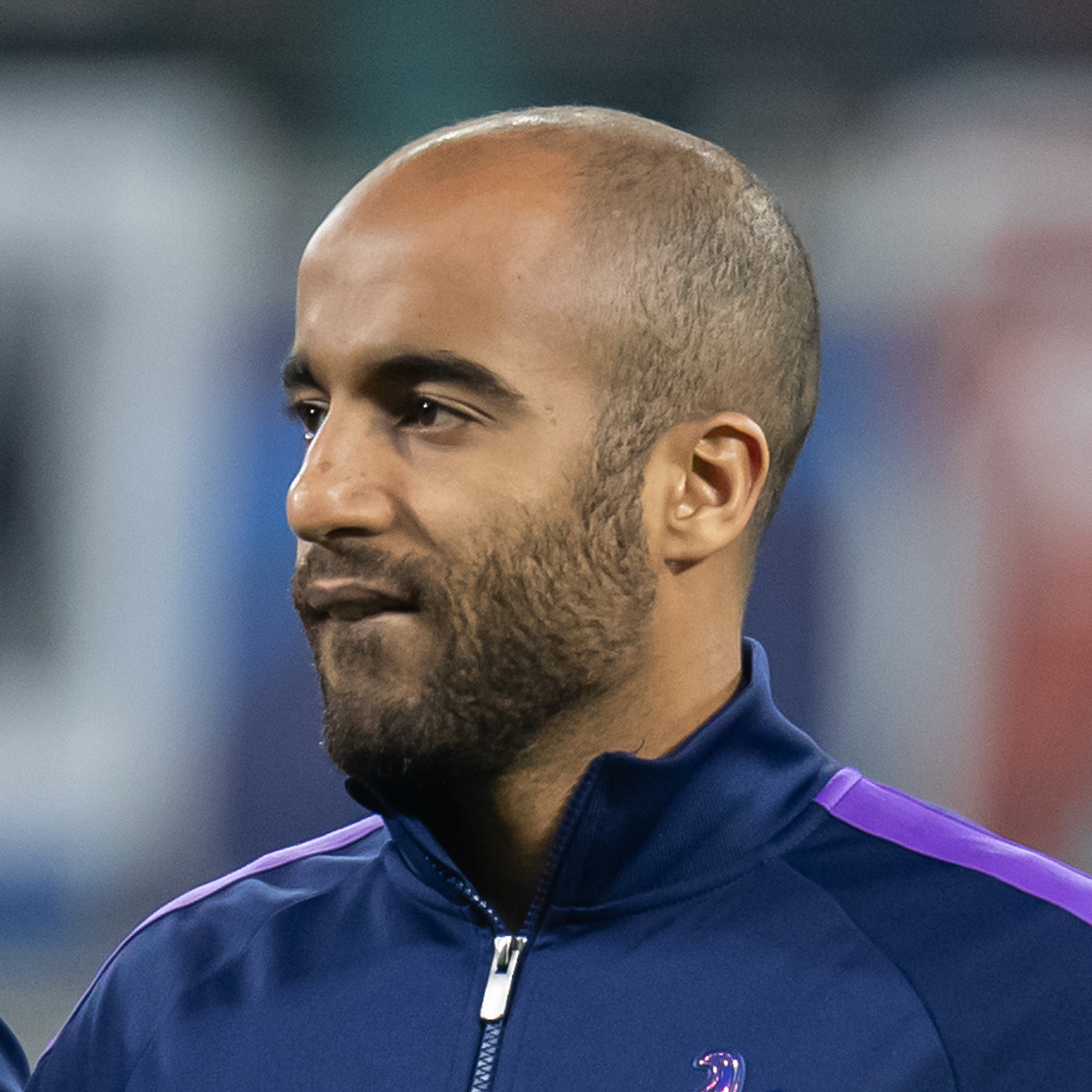 Lucas Moura em março de 2020.