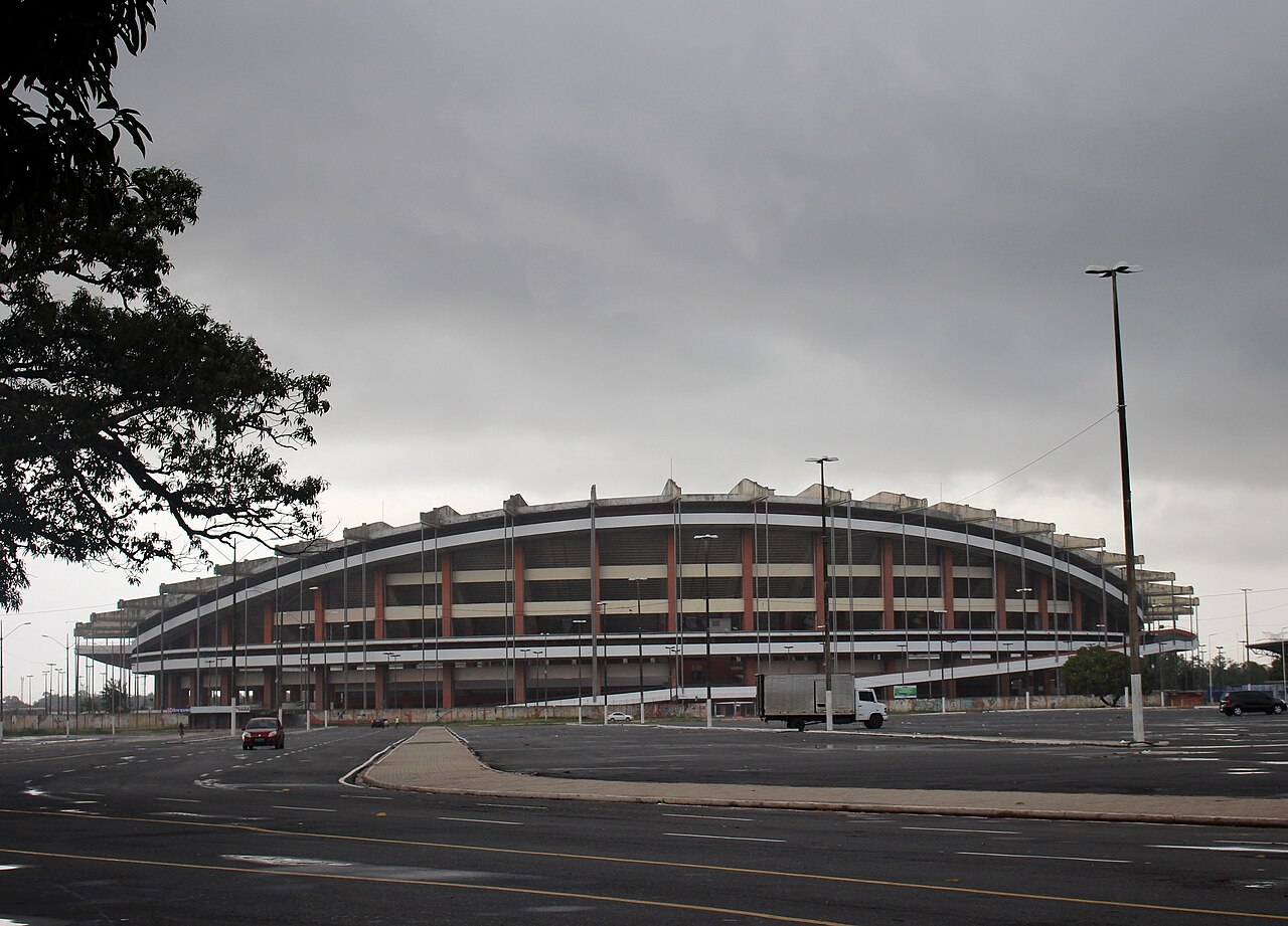 Vista externa do Mangueirão em 07/01/2017