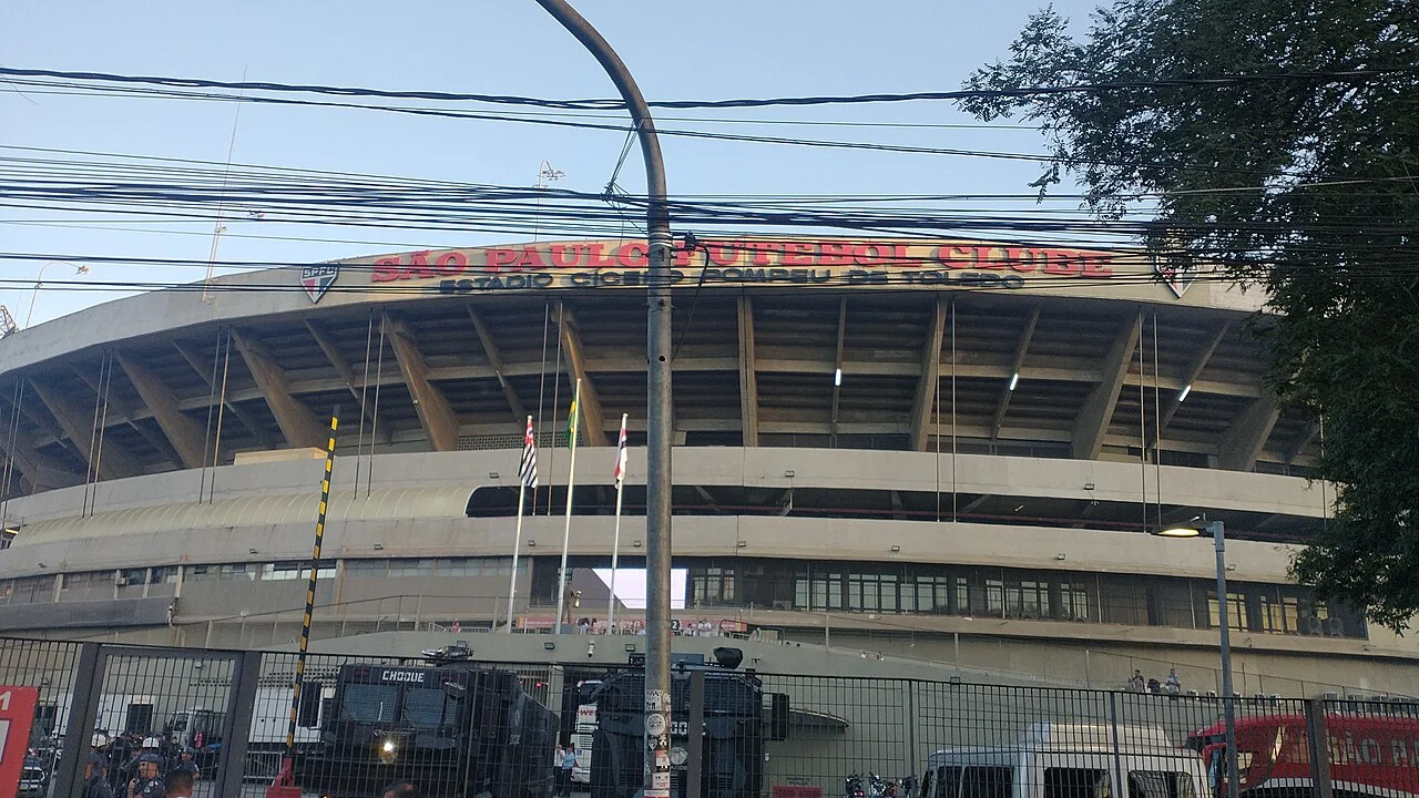 Estádio do Morumbi em 2023.