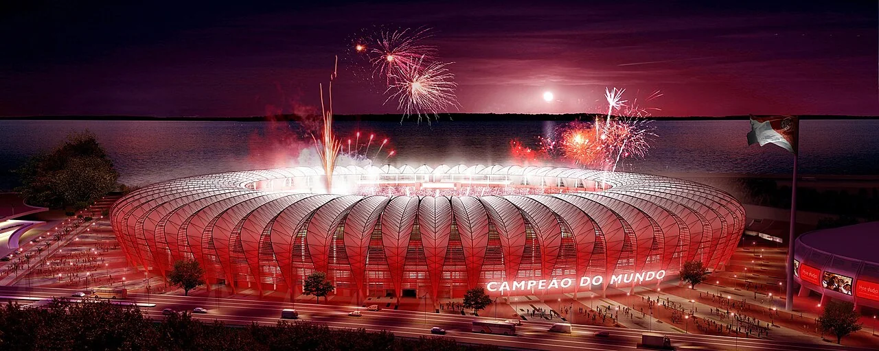 Estádio Beira-Rio em 2014.