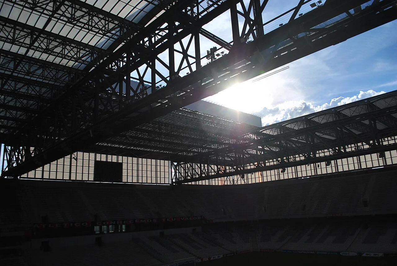 Arena da Baixada, em Curitiba.