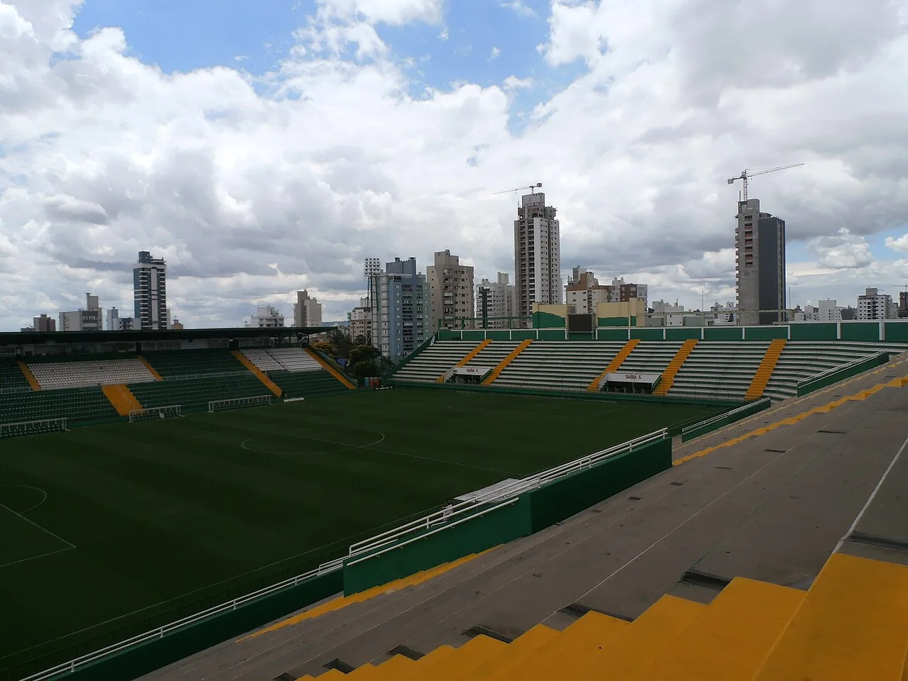 Arena Condá, em Chapecó.